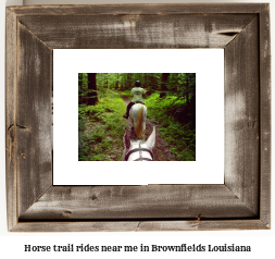 horse trail rides near me in Brownfields, Louisiana